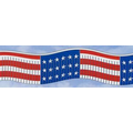 30' (18 Panels) Americana Streamers W/Alternating Stars & Striped Panels